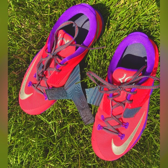 🏀VGUC Kids Nike-KD Sz-7Y Awesome Perfect “KevinDurant” Great 9-10 Condition🤩🏀 - Picture 4 of 16